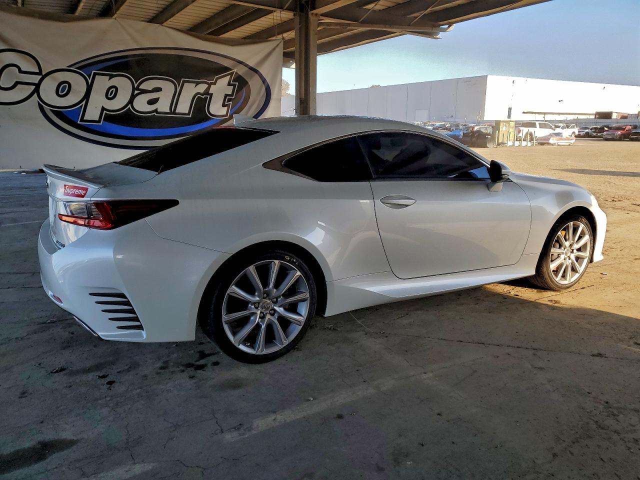 2015 Lexus Rc 350 White vin: JTHHE5BC6F5007389