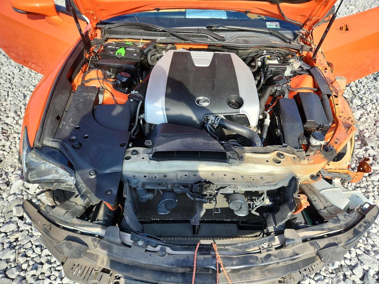 2015 Lexus Rc 350 Orange vin: JTHHE5BC6F5010423