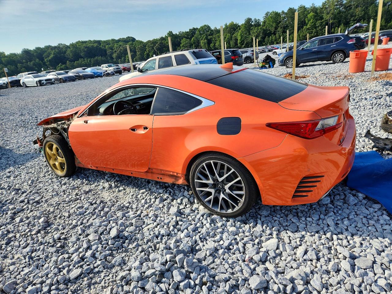2015 Lexus Rc 350 Orange vin: JTHHE5BC6F5010423