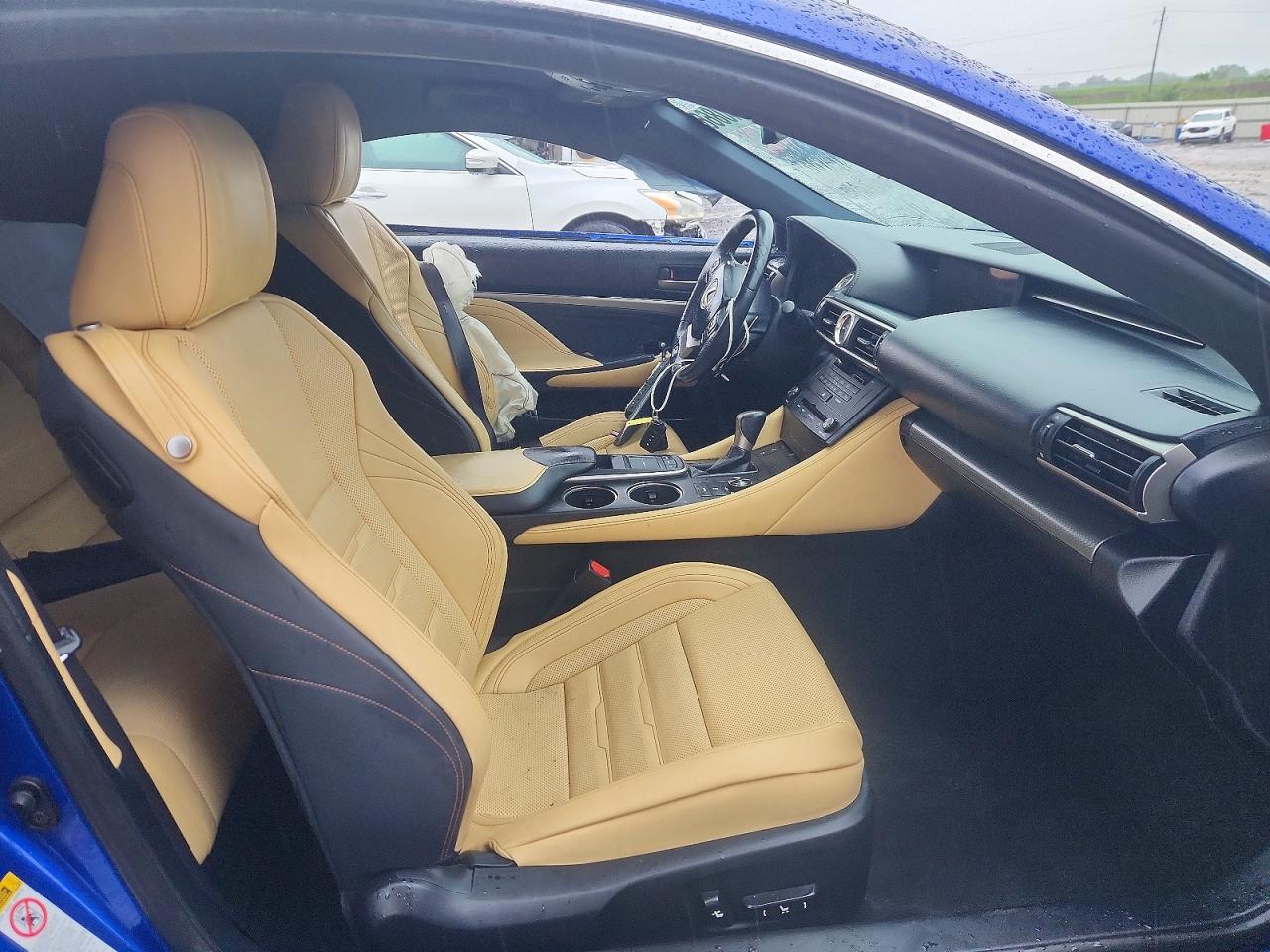 2015 Lexus Rc 350 Blue vin: JTHHE5BC6F5010955
