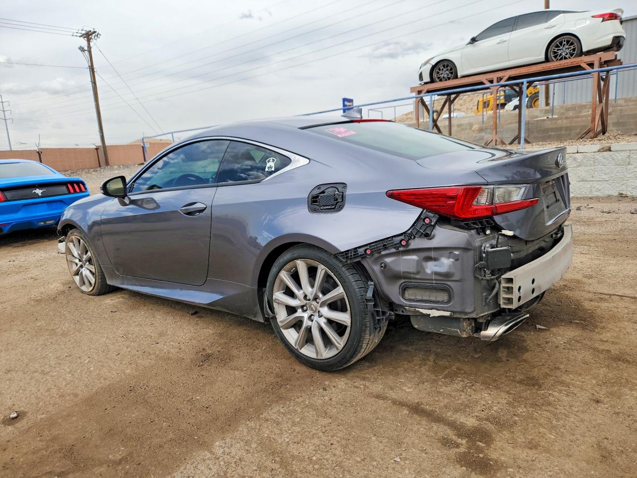 2016 Lexus Rc 350 Gray vin: JTHHE5BC6G5012934