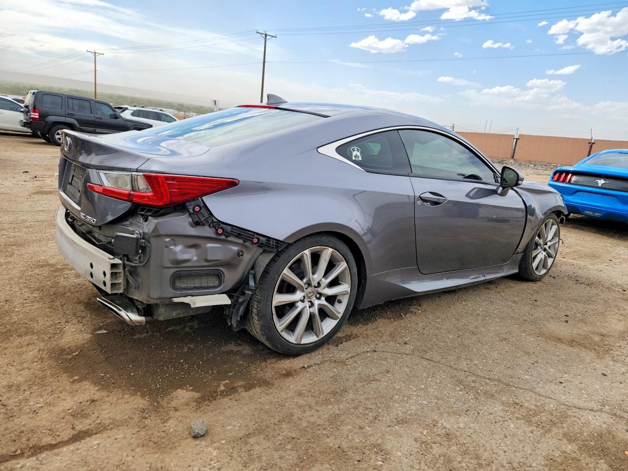 2016 Lexus Rc 350 Gray vin: JTHHE5BC6G5012934