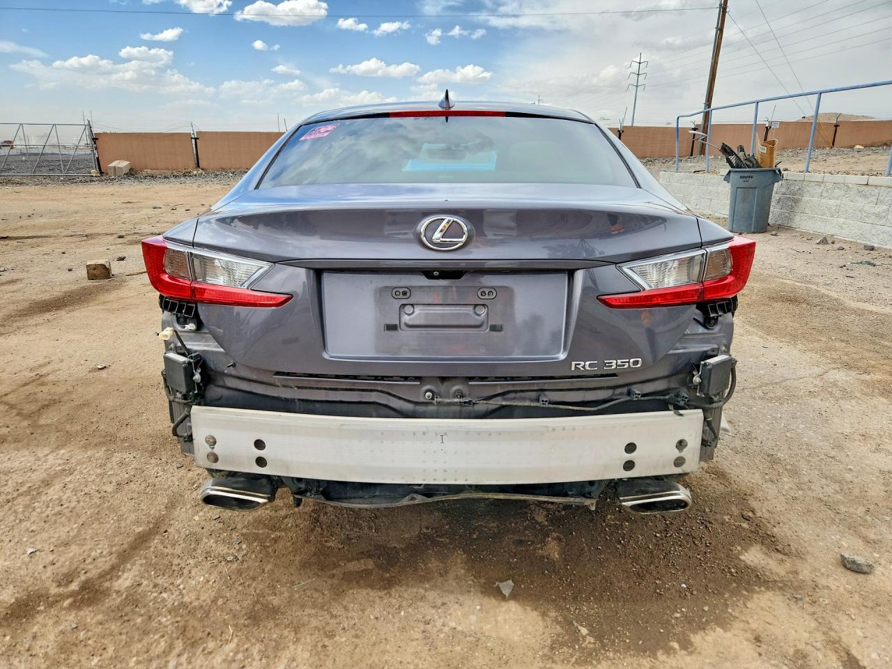 2016 Lexus Rc 350 Gray vin: JTHHE5BC6G5012934