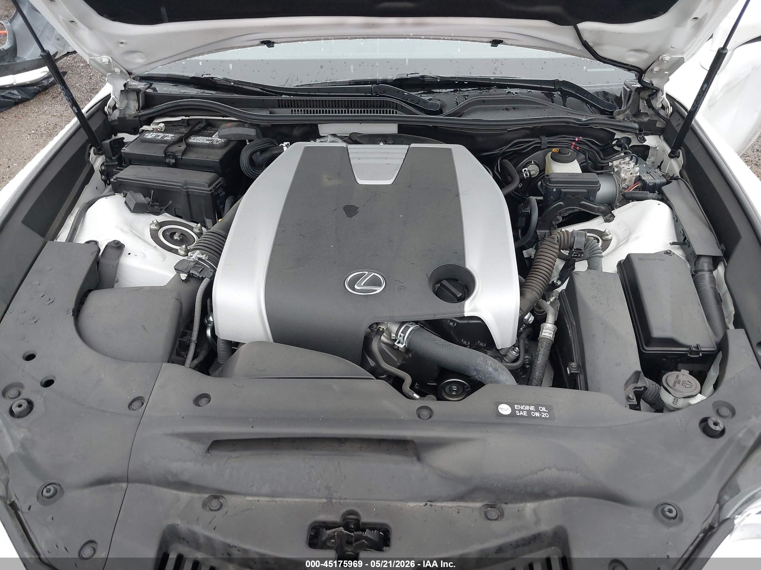 2016 Lexus Rc 350   White vin: JTHHE5BC6G5013274