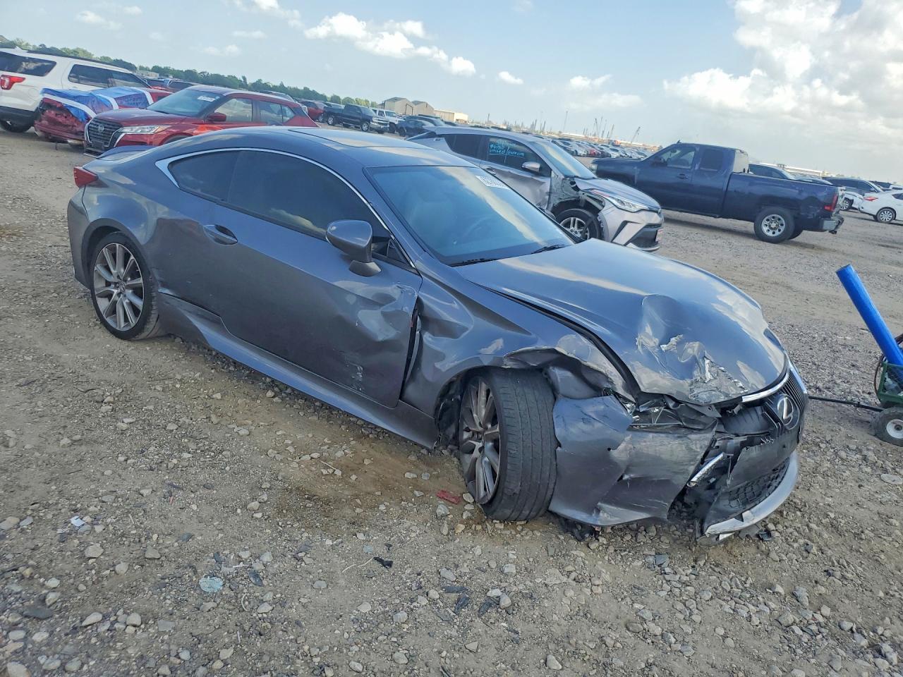 2015 Lexus Rc 350 Gray vin: JTHHE5BC7F5001813