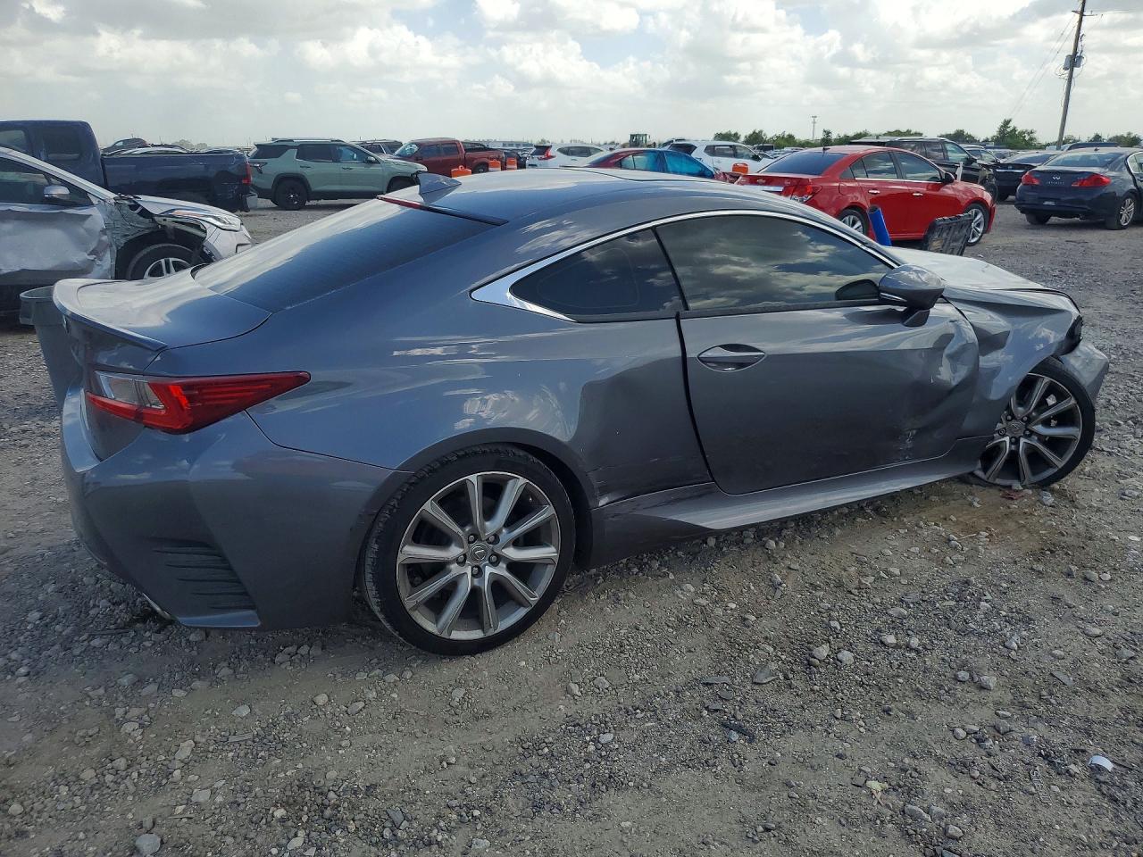 2015 Lexus Rc 350 Gray vin: JTHHE5BC7F5001813