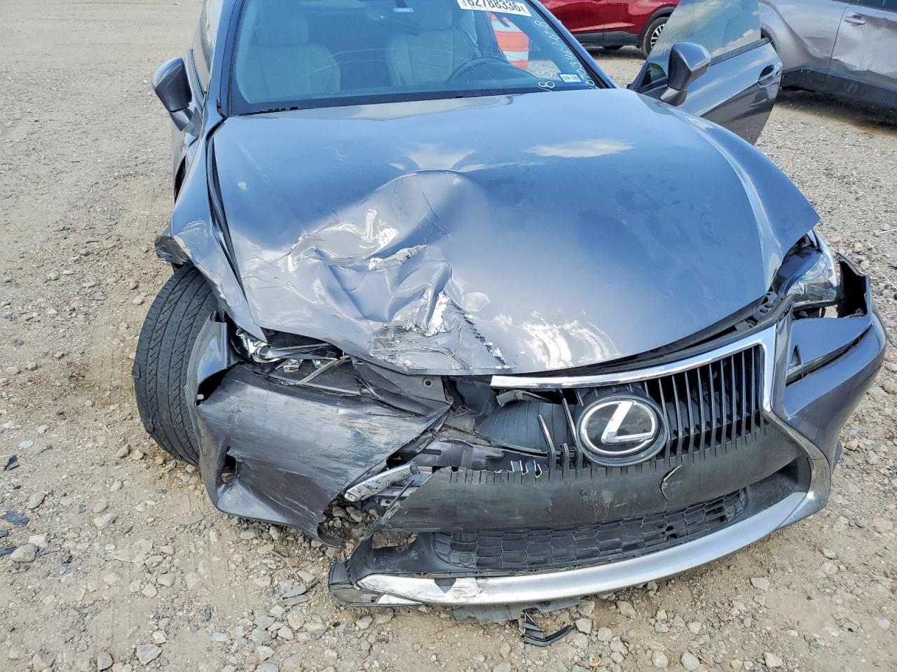 2015 Lexus Rc 350 Gray vin: JTHHE5BC7F5001813