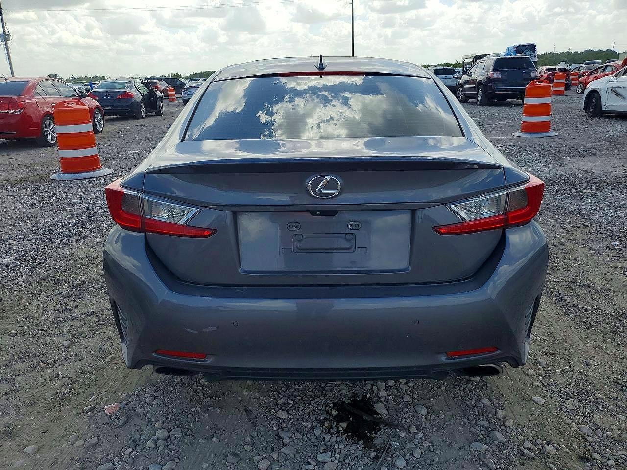 2015 Lexus Rc 350 Gray vin: JTHHE5BC7F5001813