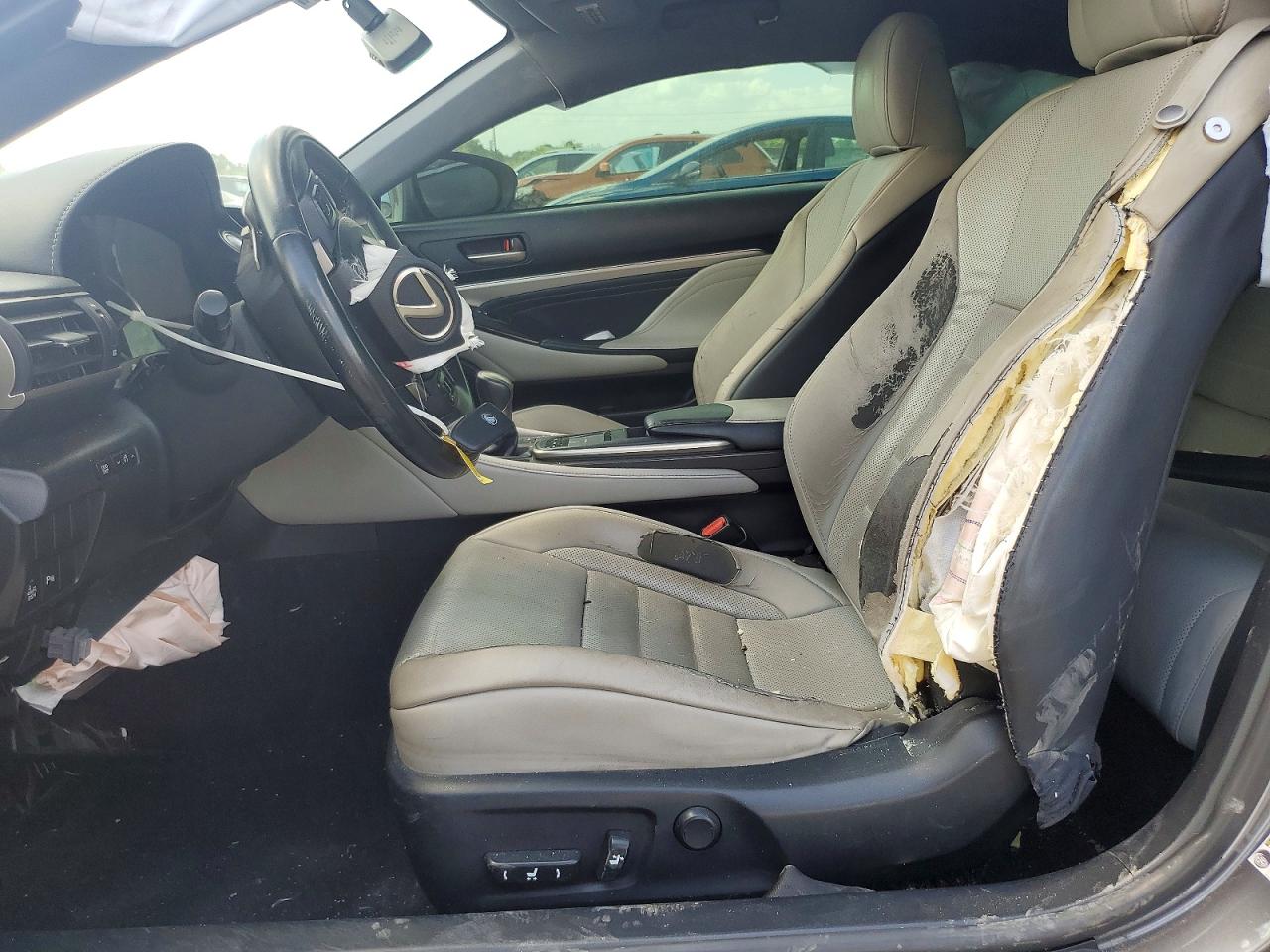 2015 Lexus Rc 350 Gray vin: JTHHE5BC7F5001813