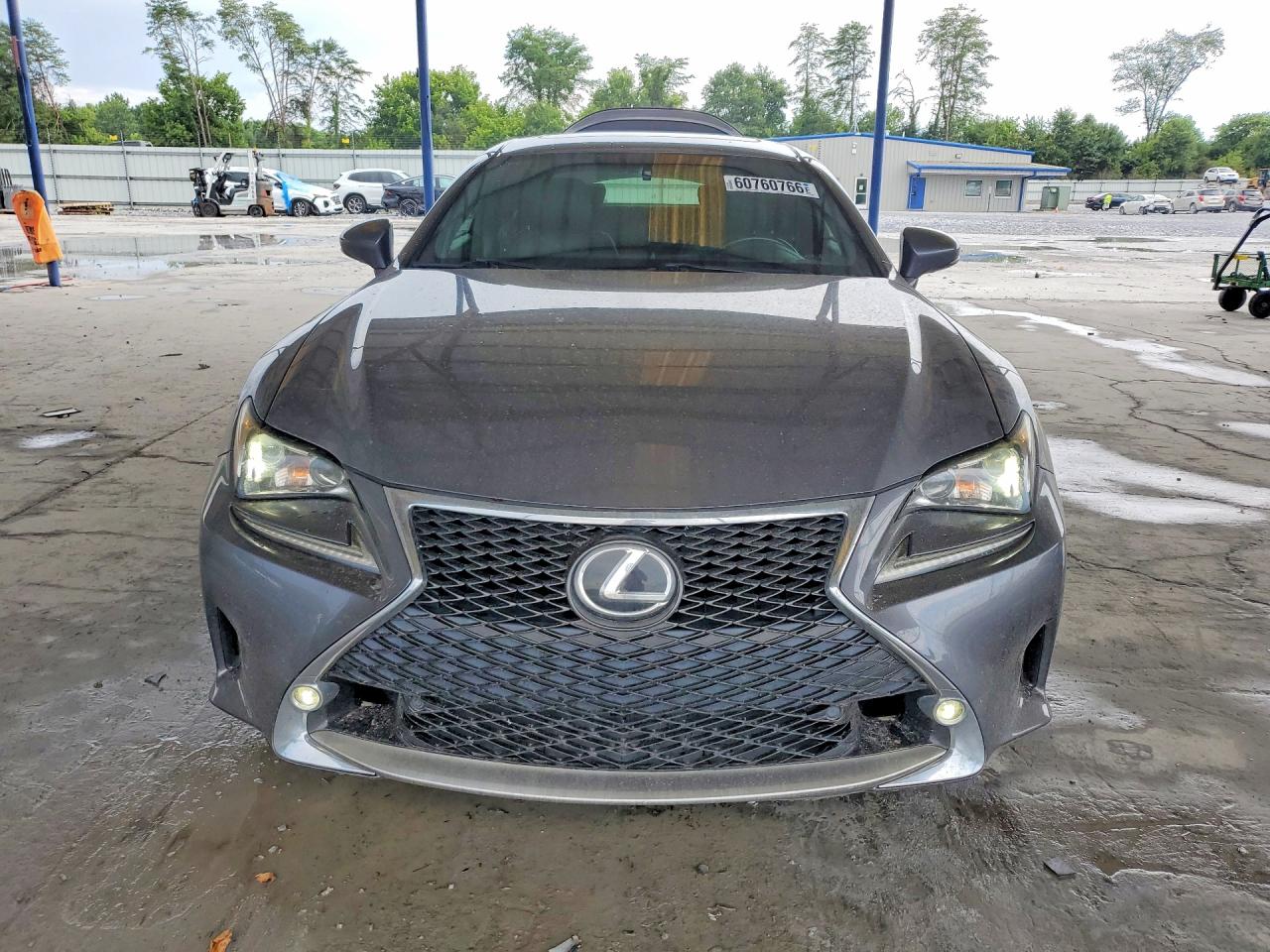 2015 Lexus Rc 350 Серый vin: JTHHE5BC7F5002850