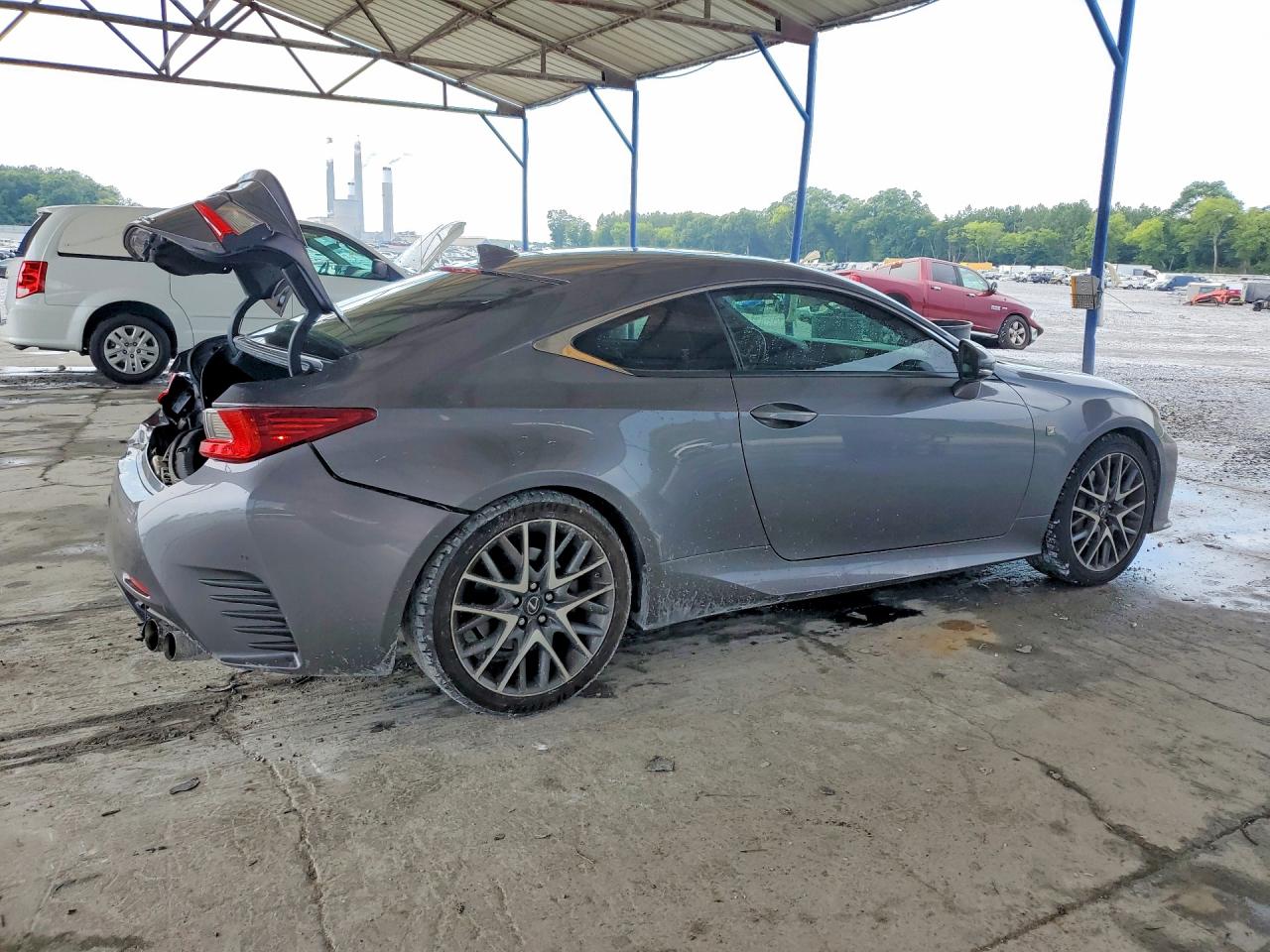 2015 Lexus Rc 350 Серый vin: JTHHE5BC7F5002850