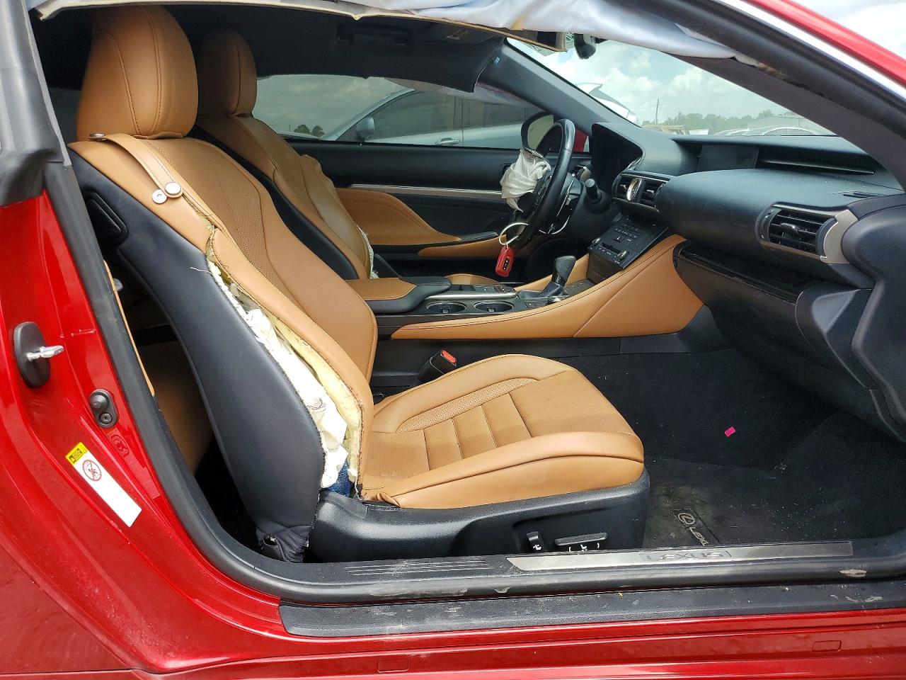 2015 Lexus Rc 350 Red vin: JTHHE5BC7F5008471