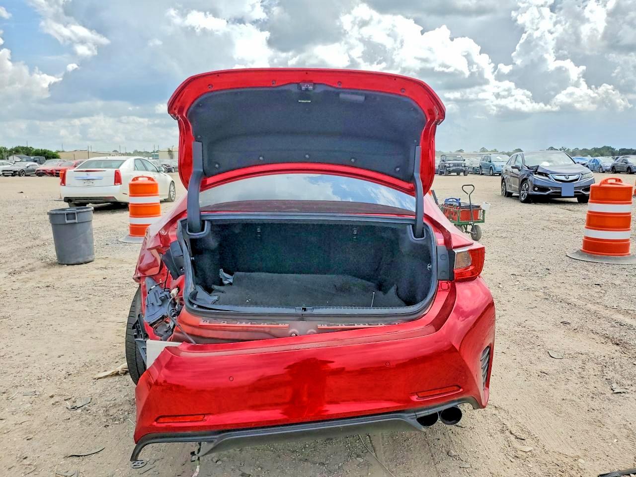 2015 Lexus Rc 350 Red vin: JTHHE5BC7F5008471