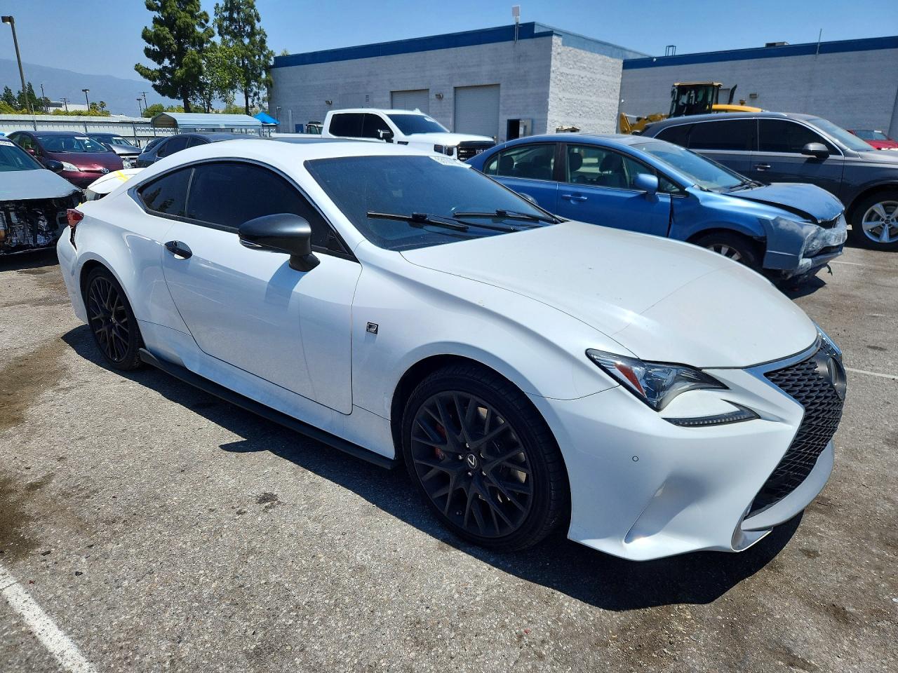 2017 Lexus Rc 350 White vin: JTHHE5BC7H5017125
