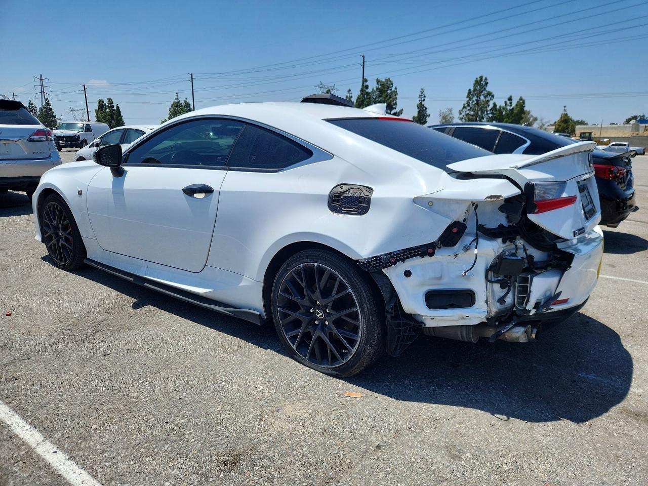 2017 Lexus Rc 350 White vin: JTHHE5BC7H5017125