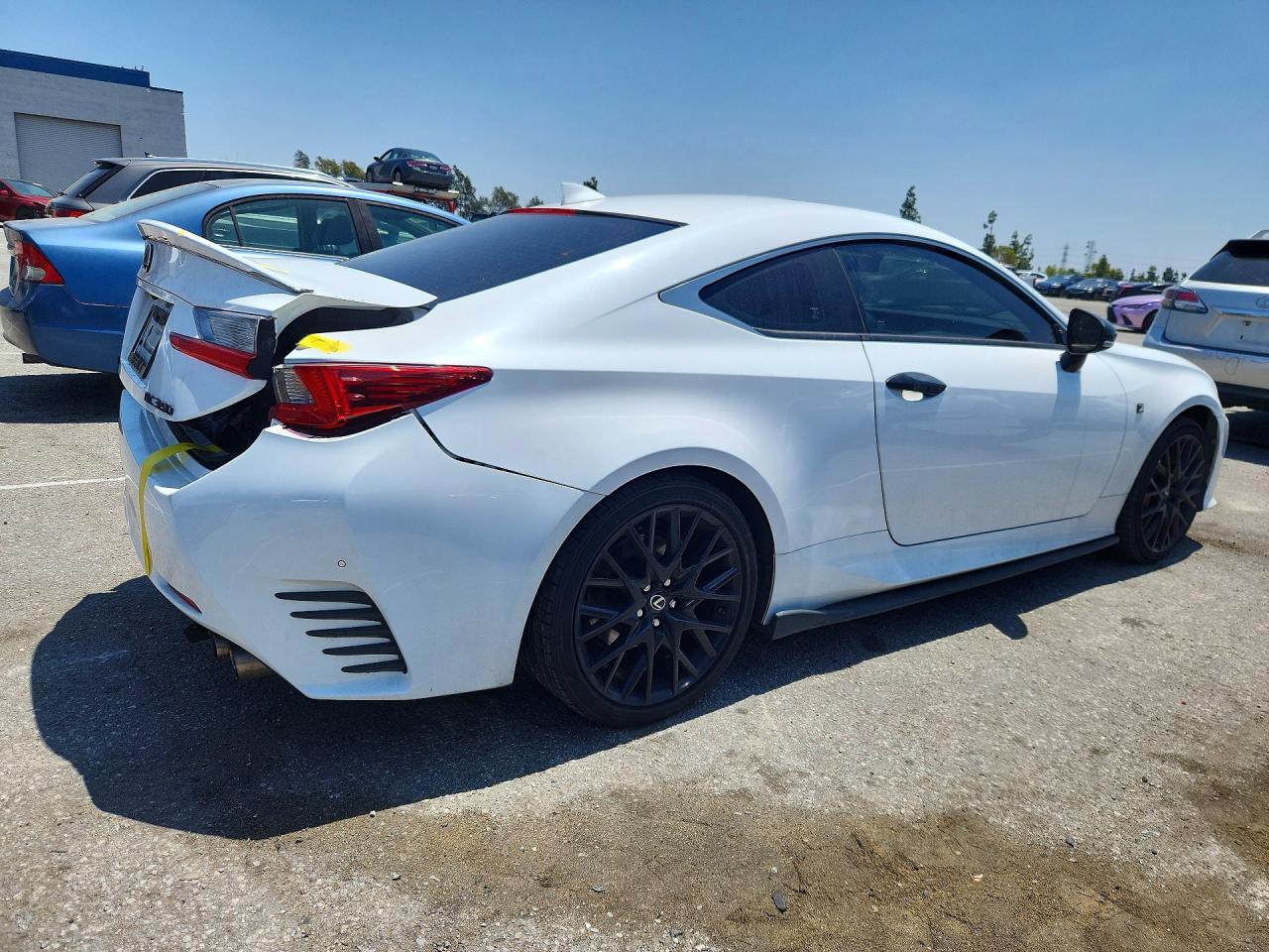 2017 Lexus Rc 350 White vin: JTHHE5BC7H5017125