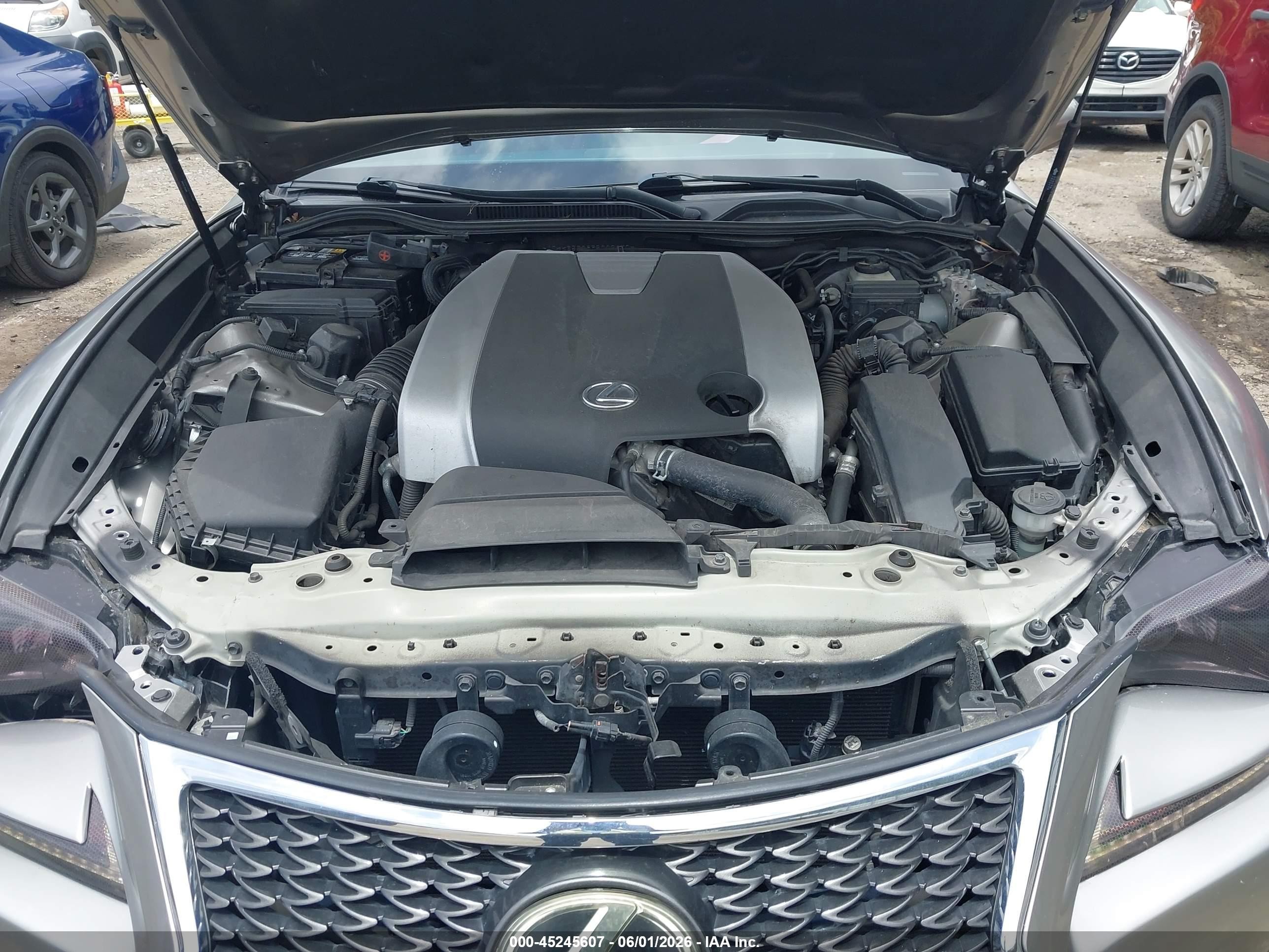 2015 Lexus Rc 350   Gray vin: JTHHE5BC8F5002470