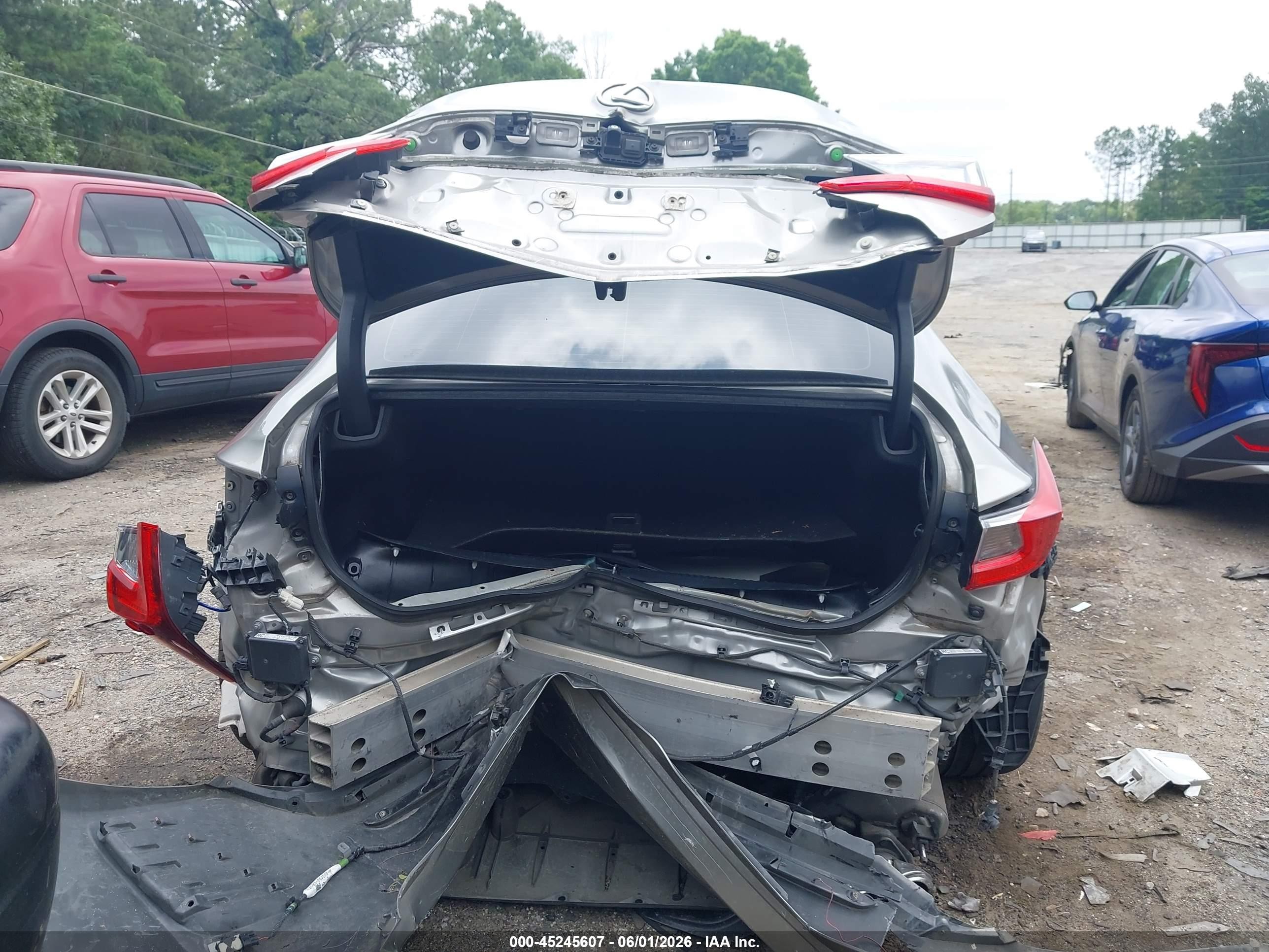 2015 Lexus Rc 350   Gray vin: JTHHE5BC8F5002470