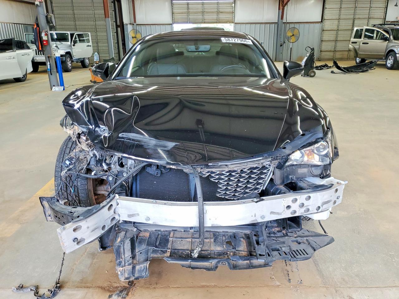 2015 Lexus Rc 350 Черный vin: JTHHE5BC8F5004154