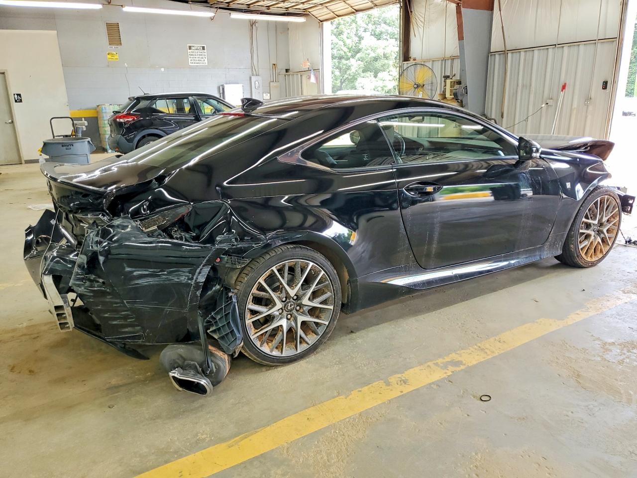 2015 Lexus Rc 350 Черный vin: JTHHE5BC8F5004154