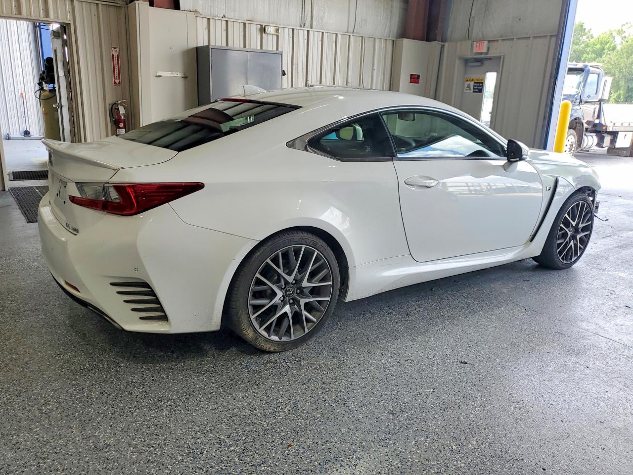 2015 Lexus Rc 350 White vin: JTHHE5BC8F5004655