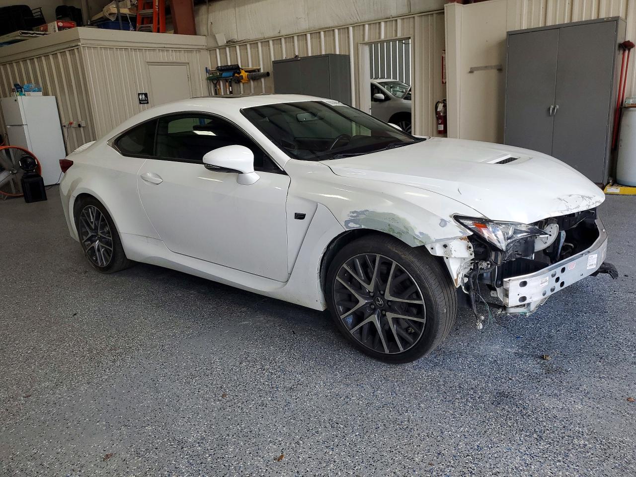 2015 Lexus Rc 350 White vin: JTHHE5BC8F5004655