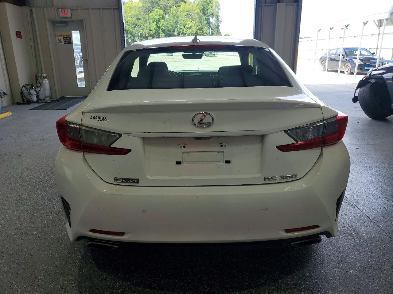 2015 Lexus Rc 350 White vin: JTHHE5BC8F5004655