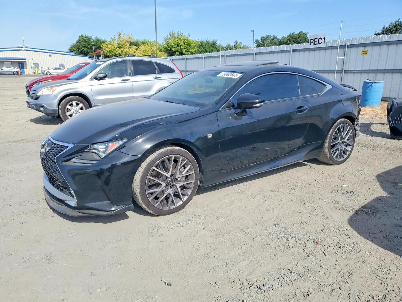 2015 Lexus Rc 350 Black vin: JTHHE5BC8F5007930