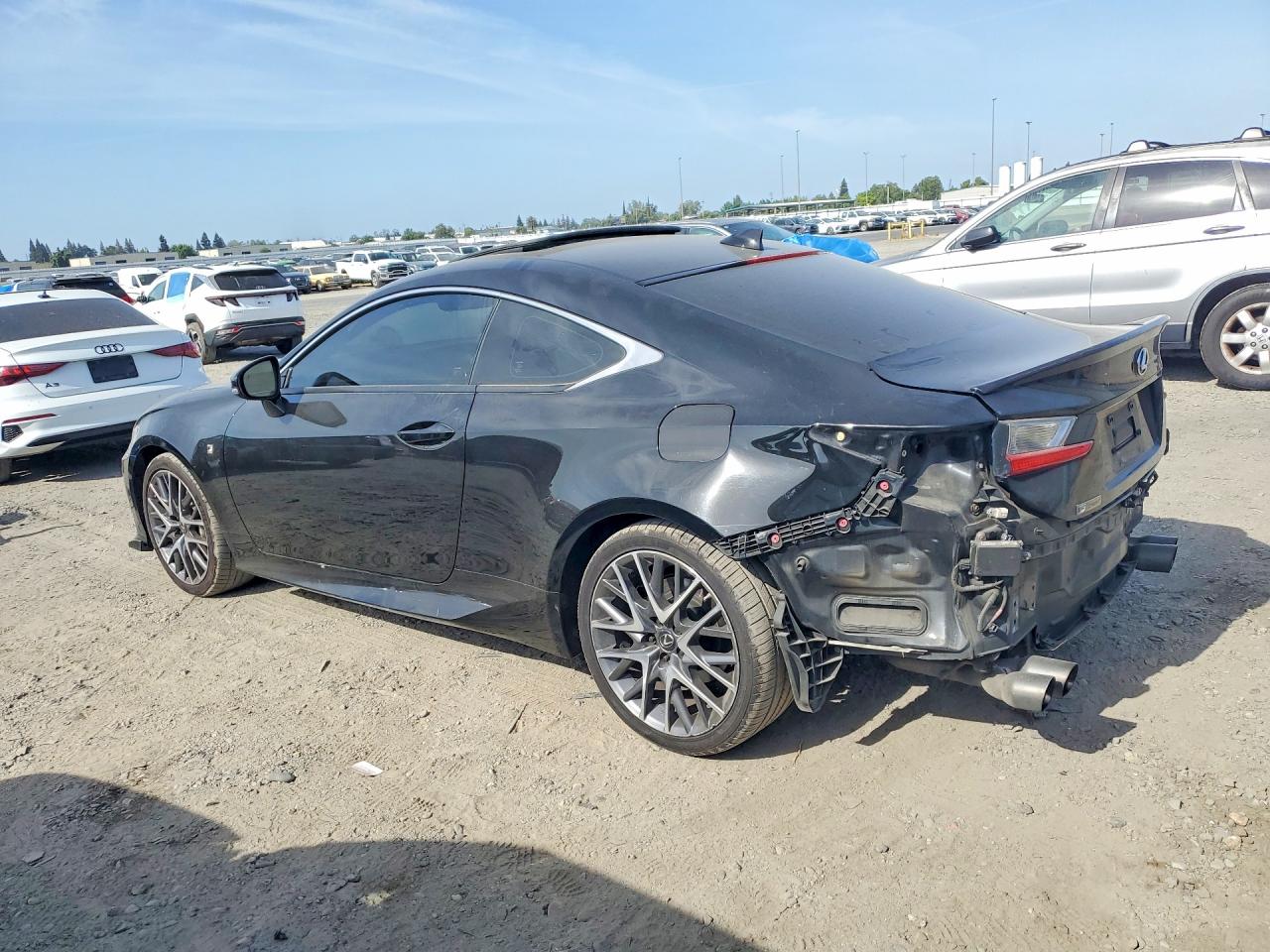 2015 Lexus Rc 350 Black vin: JTHHE5BC8F5007930