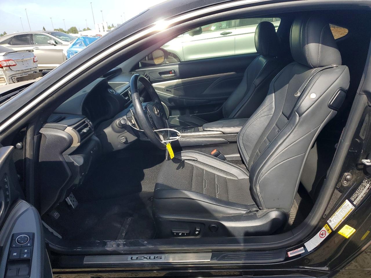 2015 Lexus Rc 350 Black vin: JTHHE5BC8F5007930