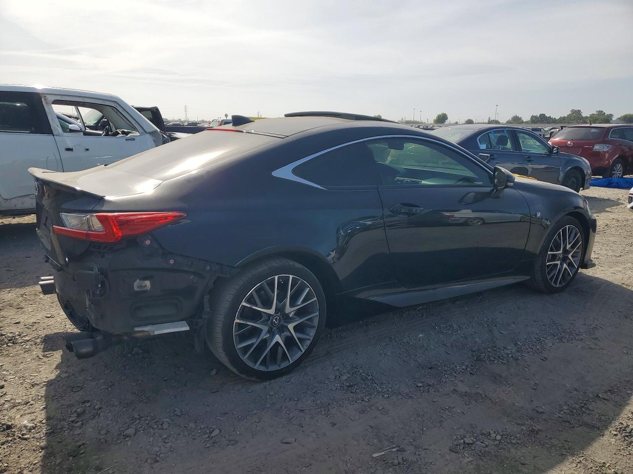 2015 Lexus Rc 350 Black vin: JTHHE5BC8F5007930