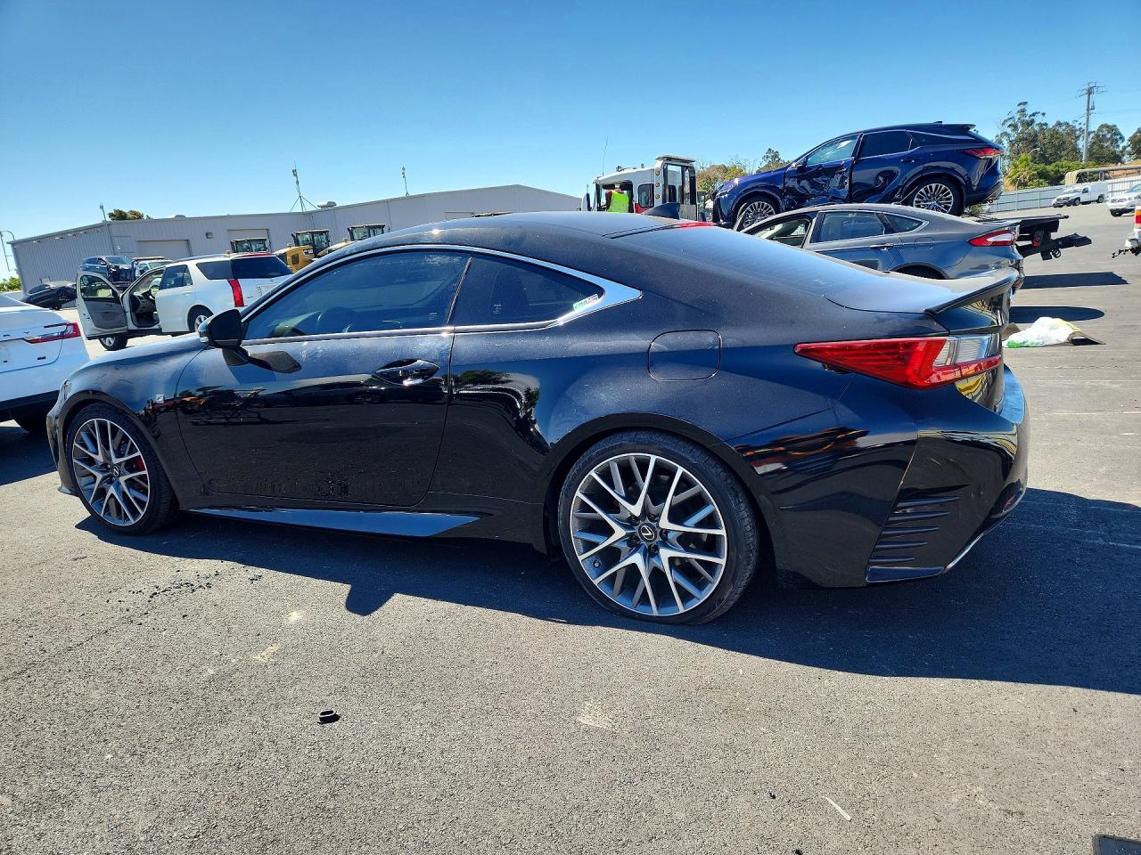 2015 Lexus Rc 350 Black vin: JTHHE5BC9F5000873