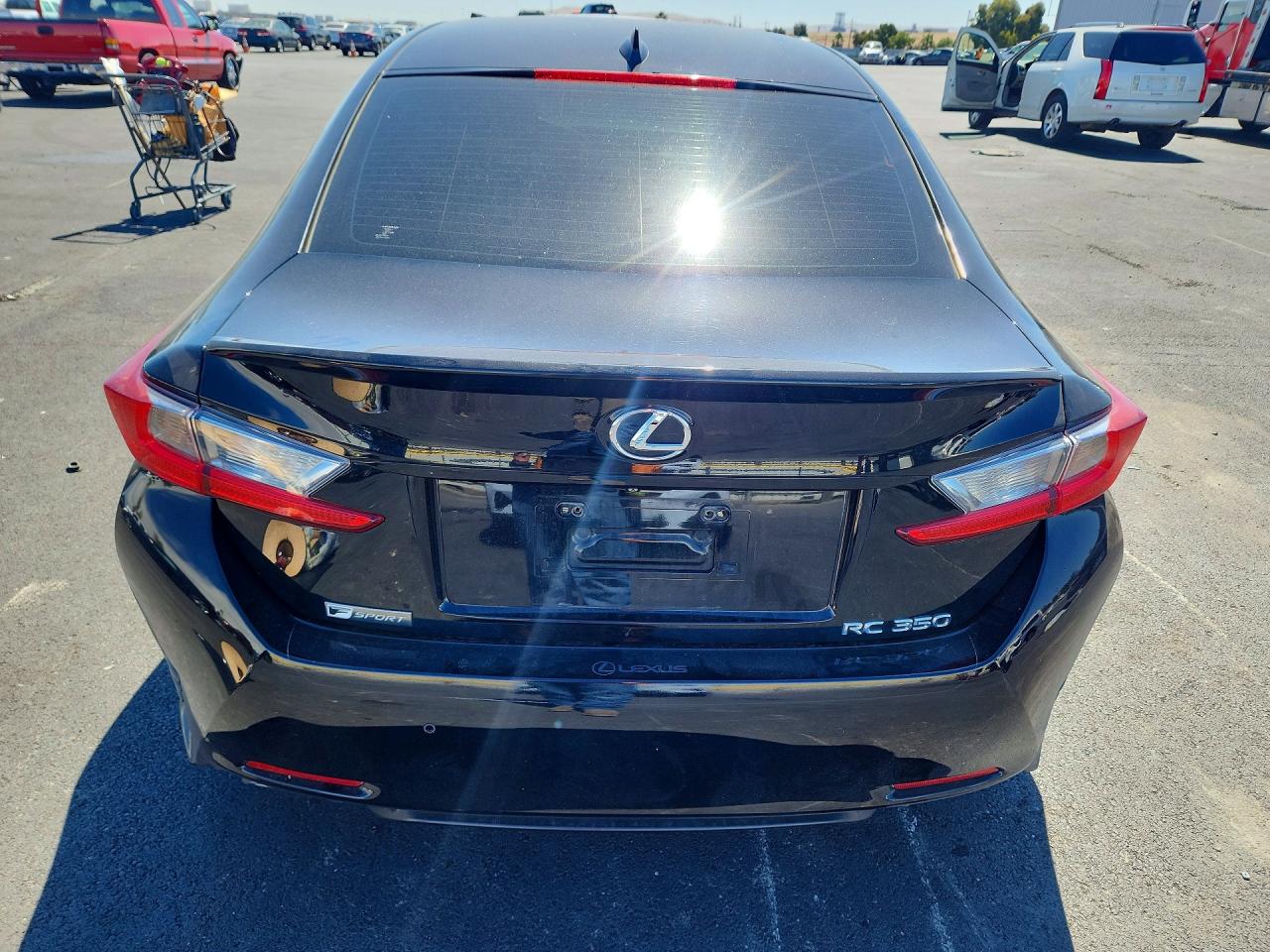 2015 Lexus Rc 350 Black vin: JTHHE5BC9F5000873