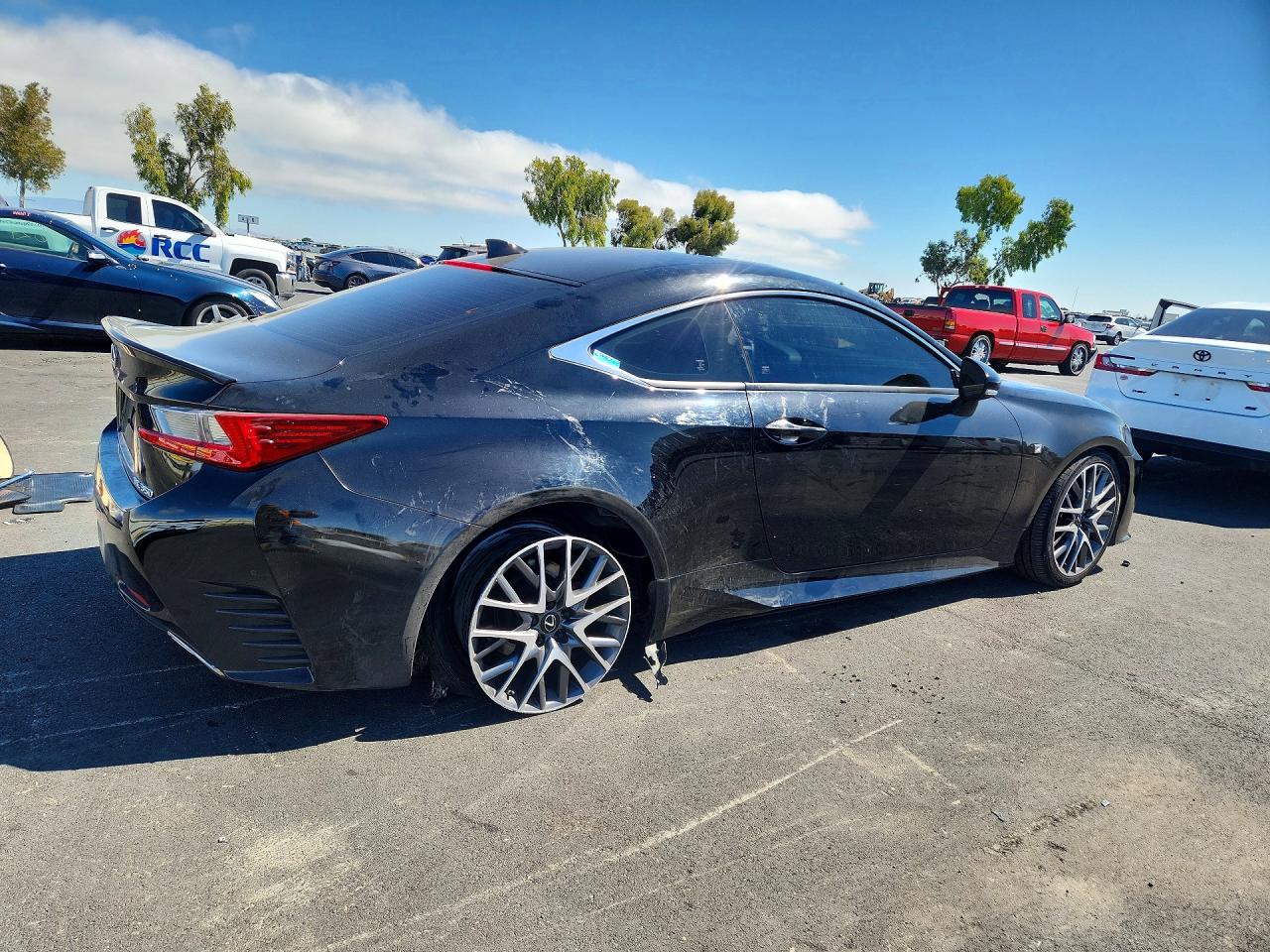 2015 Lexus Rc 350 Black vin: JTHHE5BC9F5000873