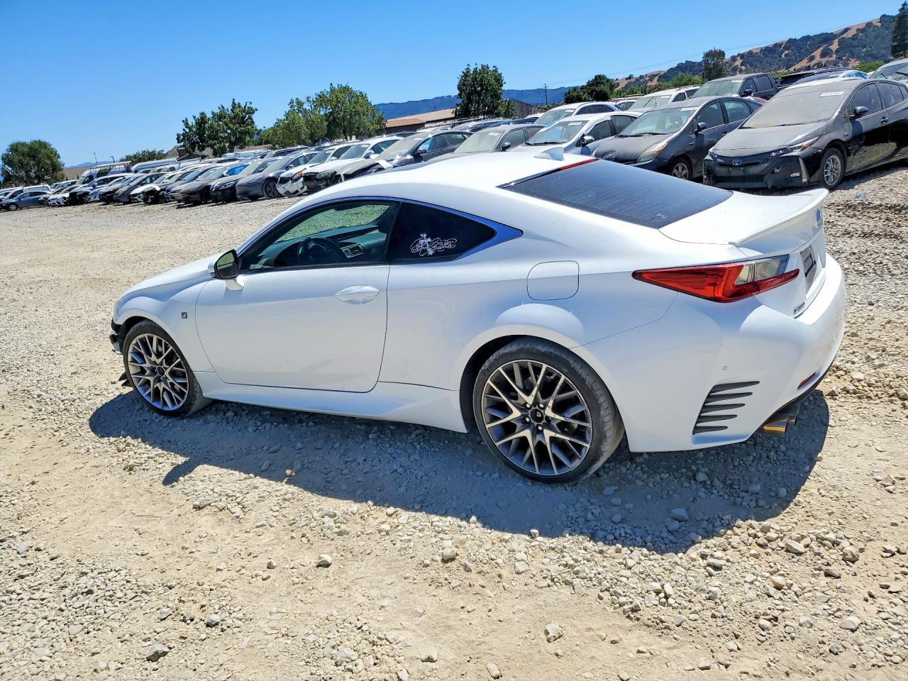 2015 Lexus Rc 350 Белый vin: JTHHE5BC9F5010223