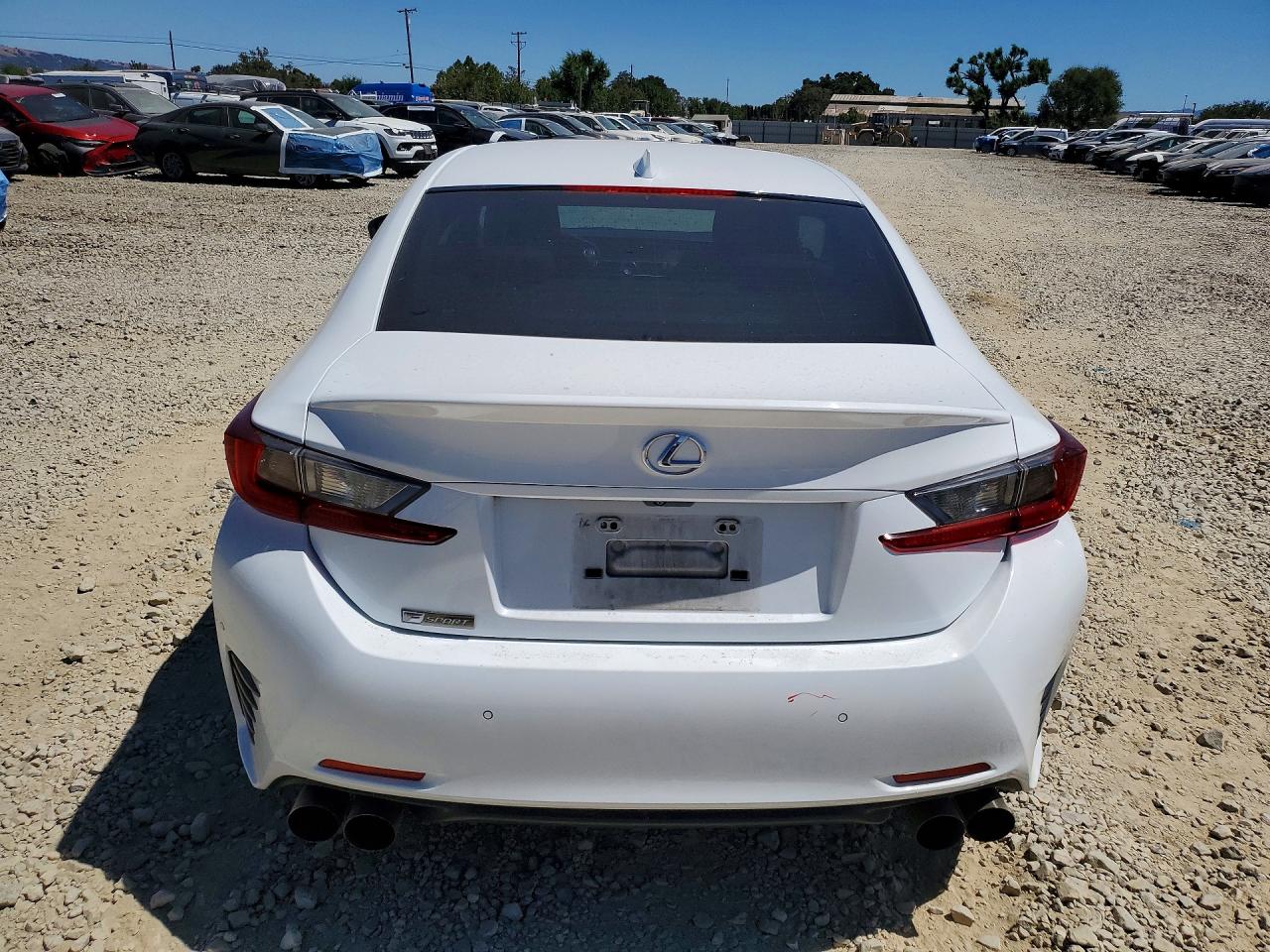 2015 Lexus Rc 350 Белый vin: JTHHE5BC9F5010223