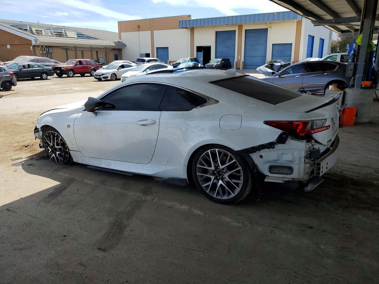 2016 Lexus Rc 350 White vin: JTHHE5BC9G5014760