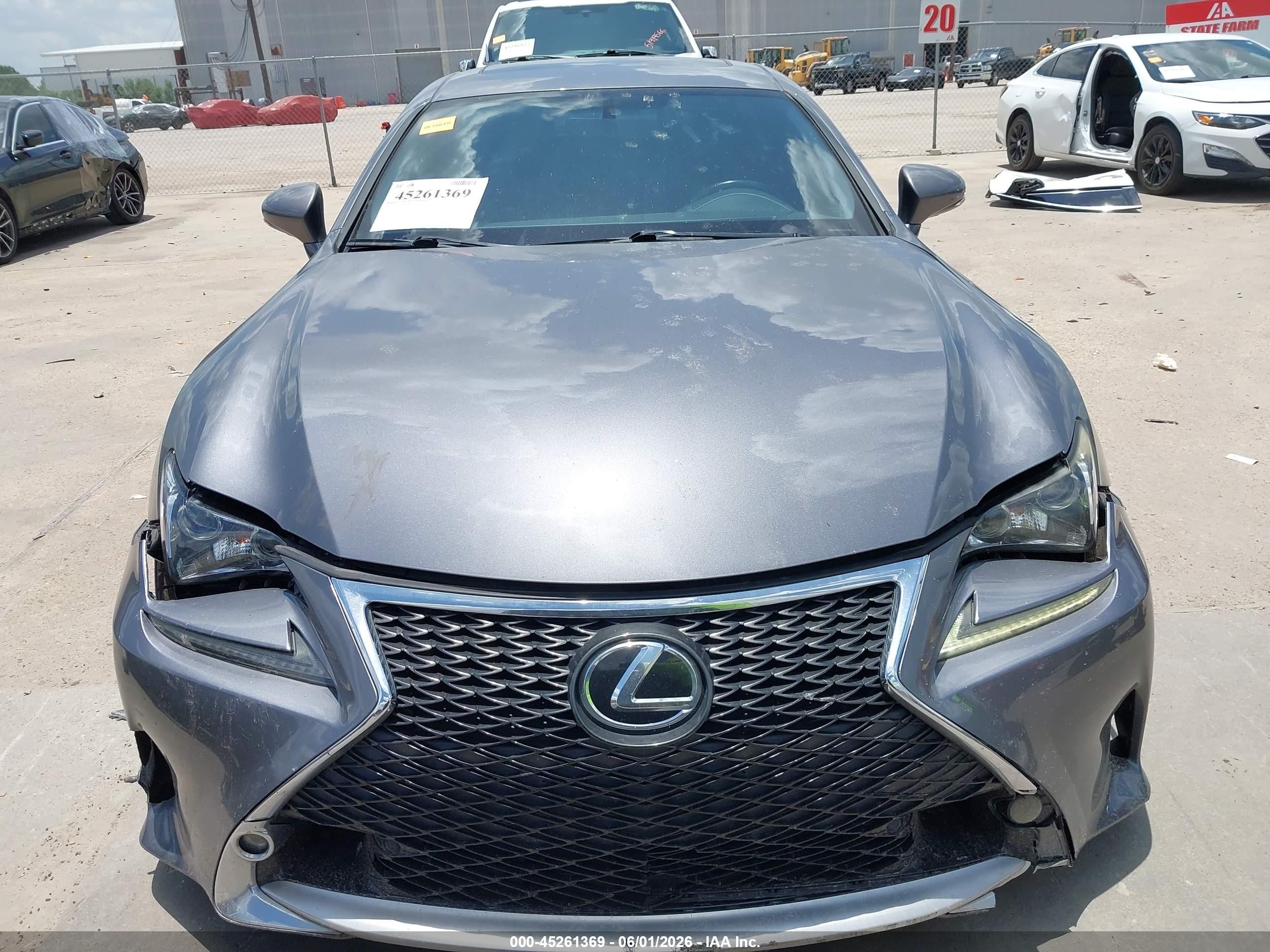 2015 Lexus Rc 350   Black vin: JTHHE5BCXF5002227