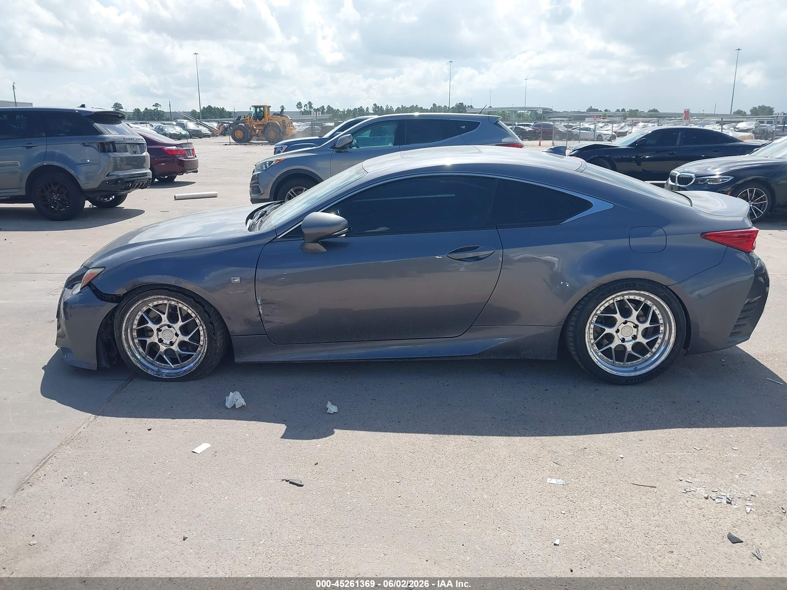 2015 Lexus Rc 350   Black vin: JTHHE5BCXF5002227