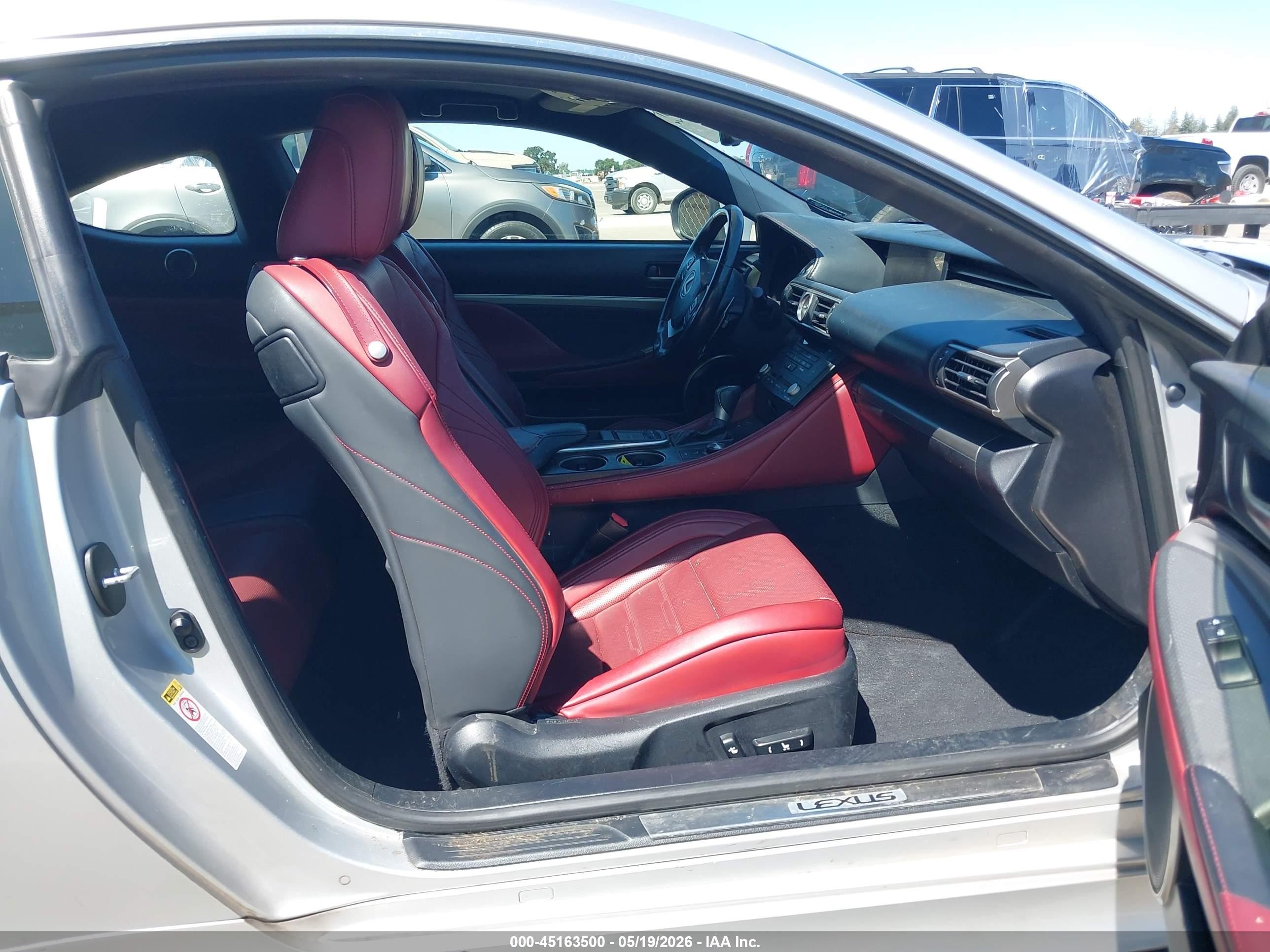 2015 Lexus Rc 350 Silver vin: JTHHE5BCXF5002857