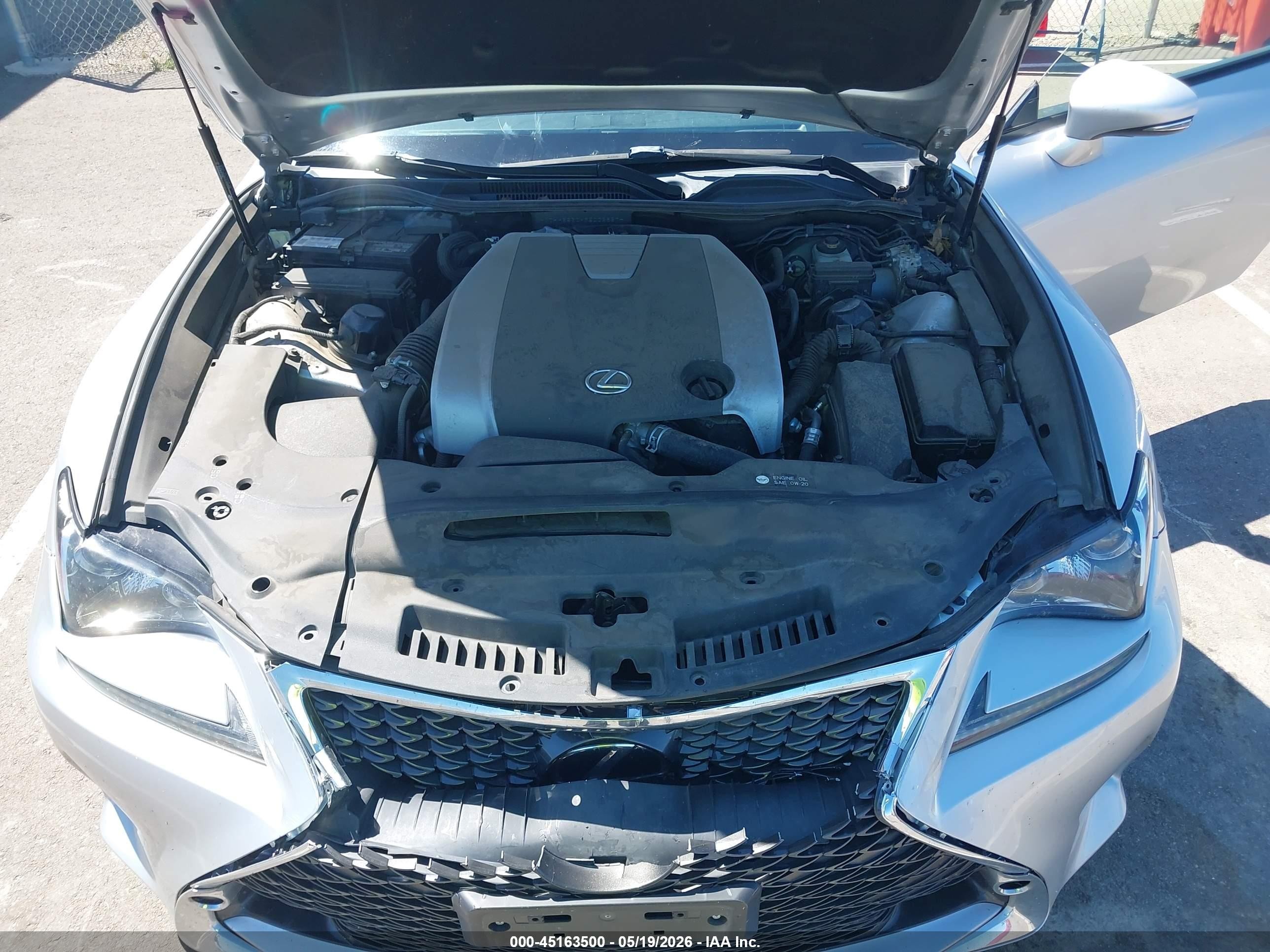 2015 Lexus Rc 350 Silver vin: JTHHE5BCXF5002857