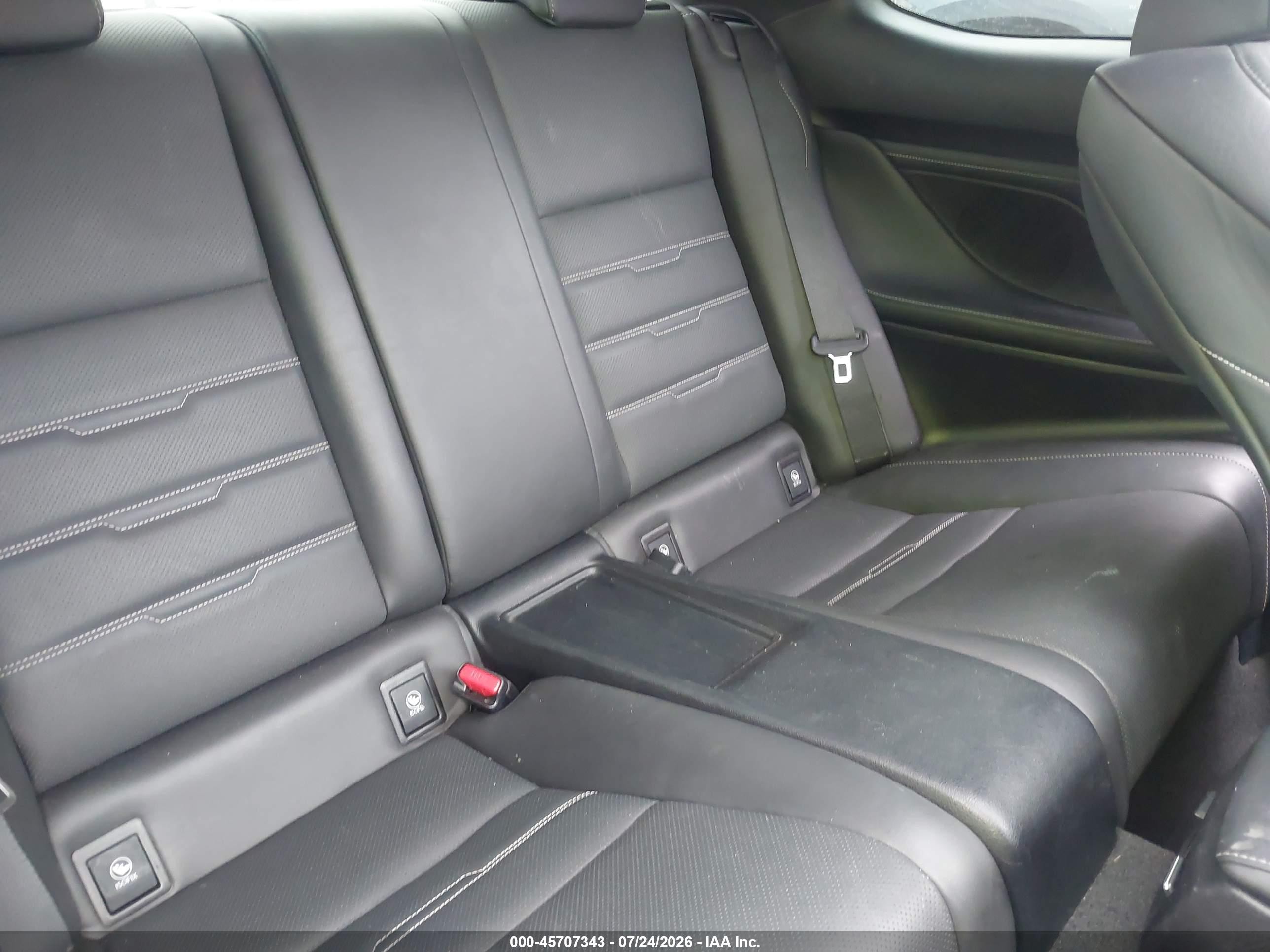 2015 Lexus Rc 350 White vin: JTHHE5BCXF5011266