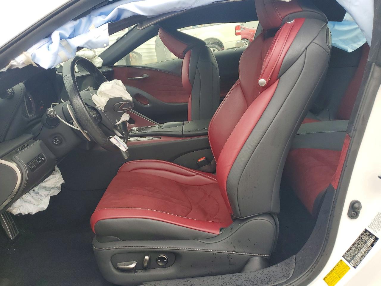 2018 Lexus Lc 500 White vin: JTHHP5AY2JA005811