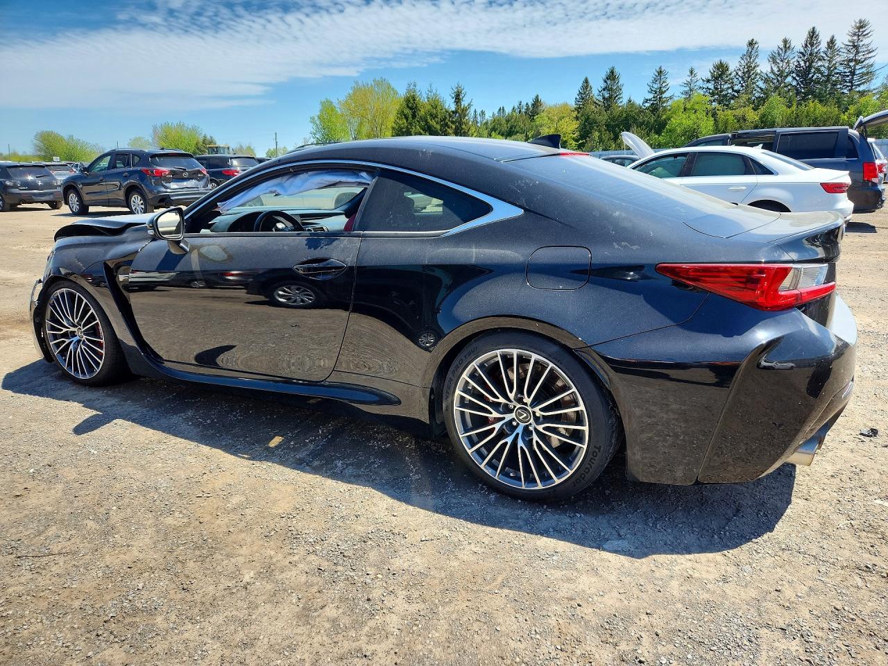 2015 Lexus Rc F Base Black vin: JTHHP5BC0F5000190