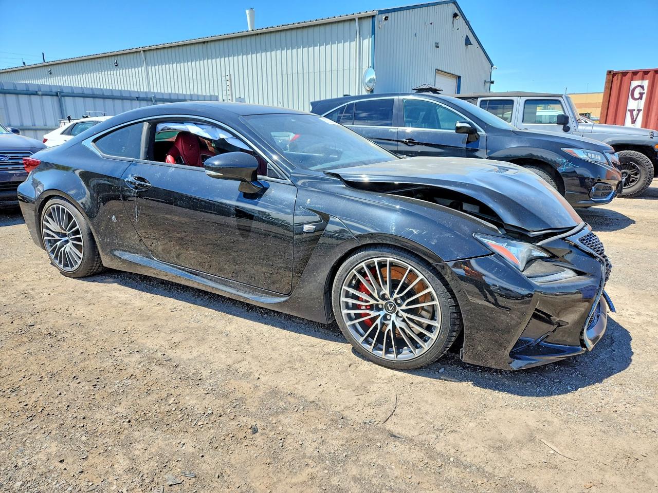 2015 Lexus Rc F Base Black vin: JTHHP5BC0F5000190