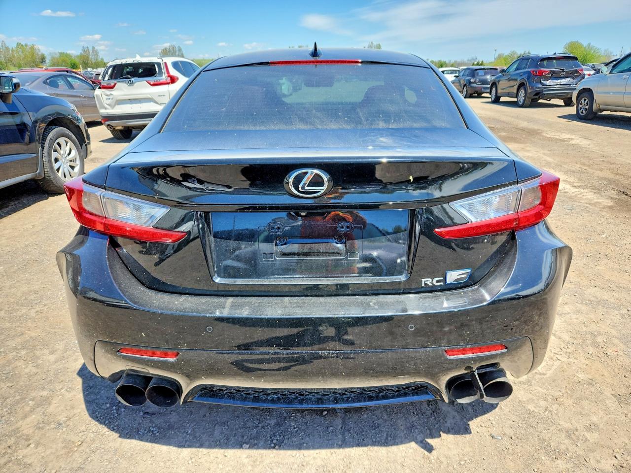 2015 Lexus Rc F Base Black vin: JTHHP5BC0F5000190