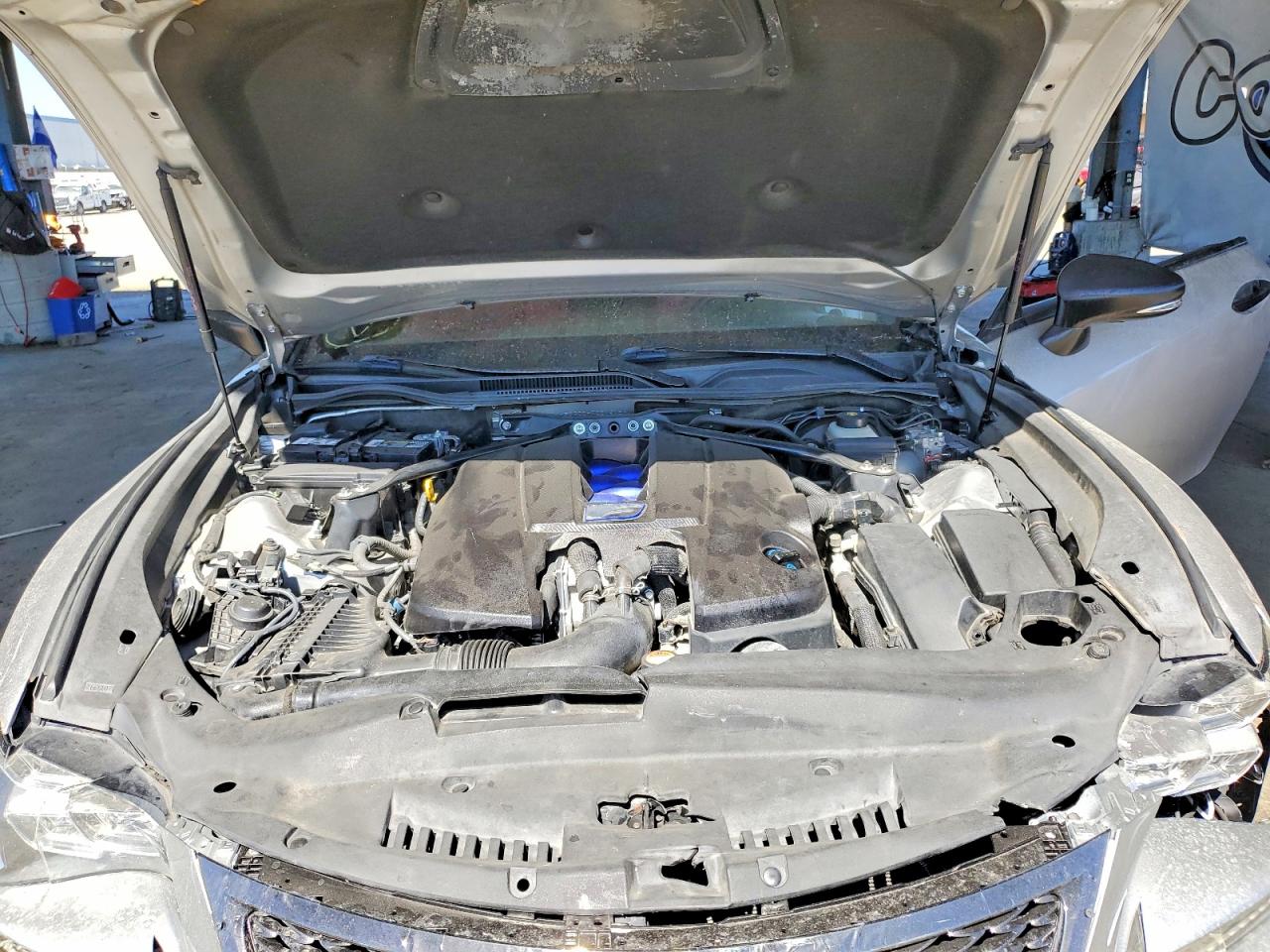 2015 Lexus Rc F Base Silver vin: JTHHP5BC0F5001615