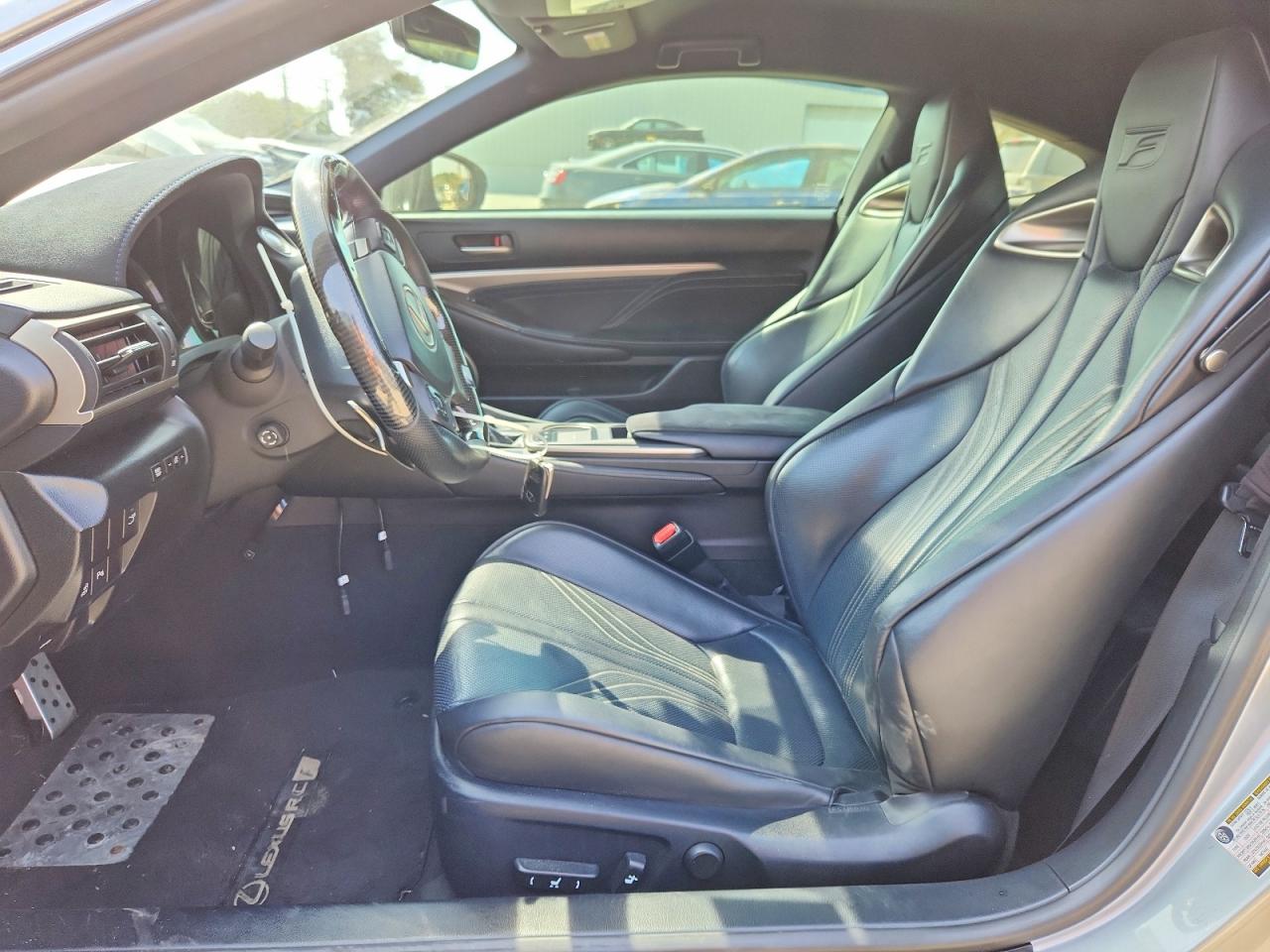 2015 Lexus Rc F Base Silver vin: JTHHP5BC0F5002750