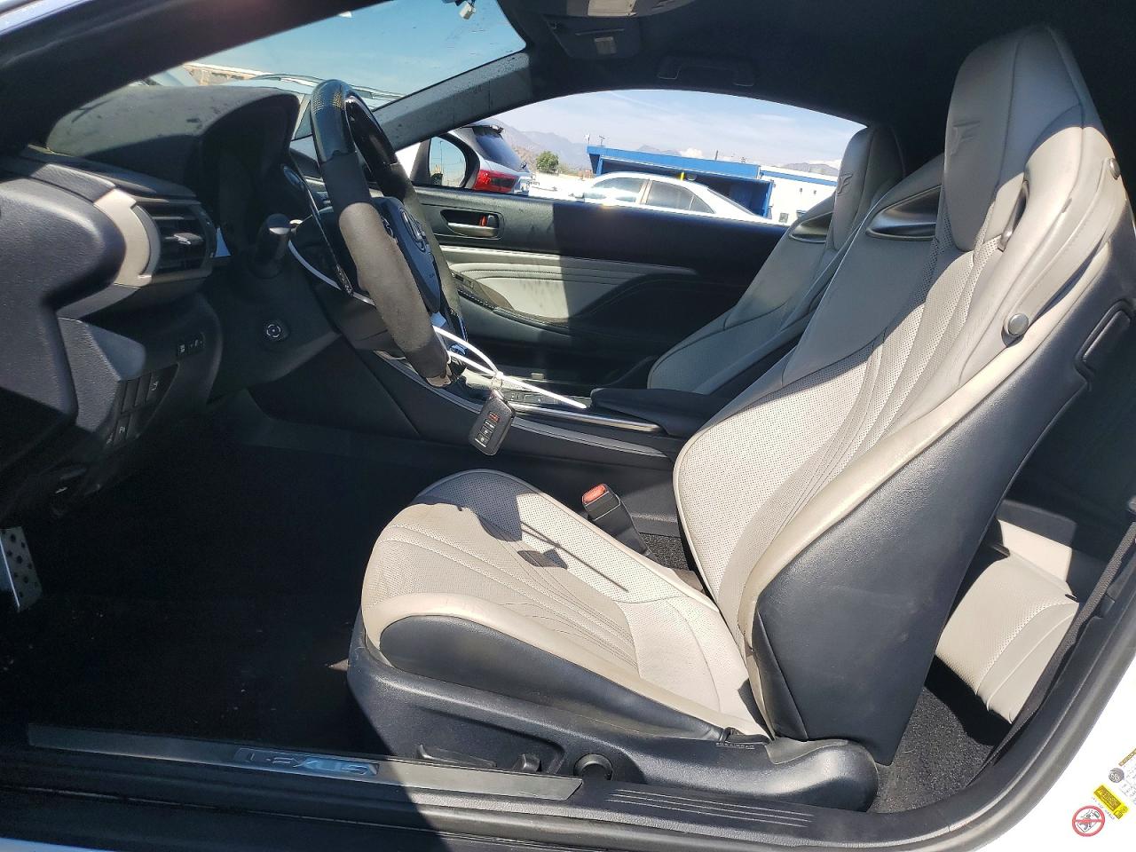 2015 Lexus Rc F Base White vin: JTHHP5BC3F5003004