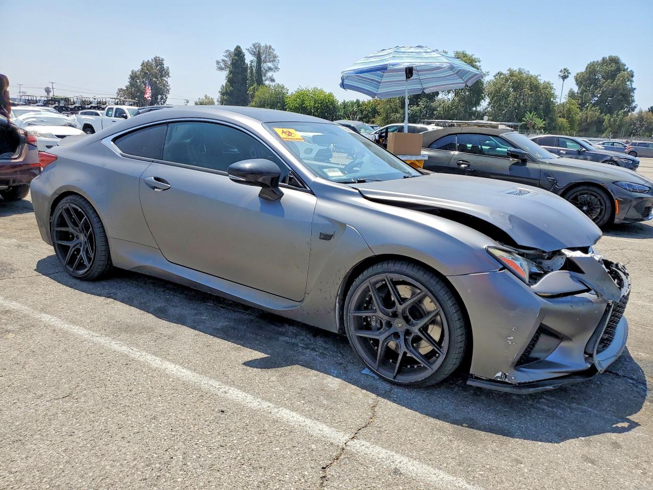 2015 Lexus Rc F Base Gray vin: JTHHP5BC3F5004220